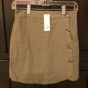 Women's Francesca's Linen Skirt size S